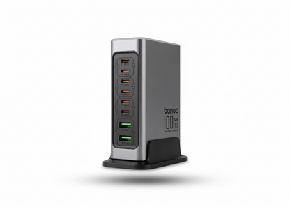 Banoc 100W  8-Port GaN Multiport  Charging Station