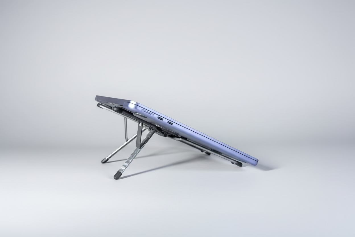 banoc 3-in-1 Foldable Laptop Stand with MagSafe Phone Holder