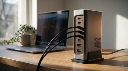 Banoc 100W  8-Port GaN Multiport  Charging Station