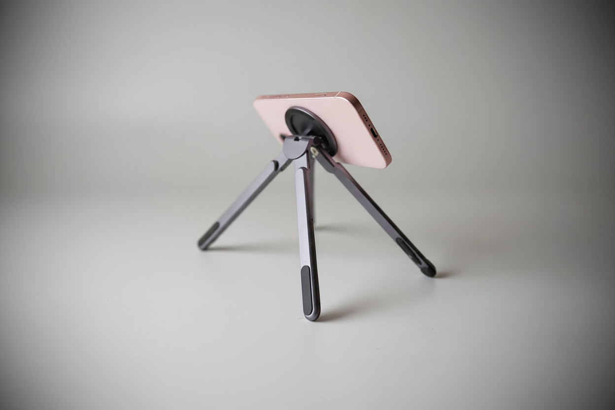 banoc 3-in-1 Foldable Laptop Stand with MagSafe Phone Holder