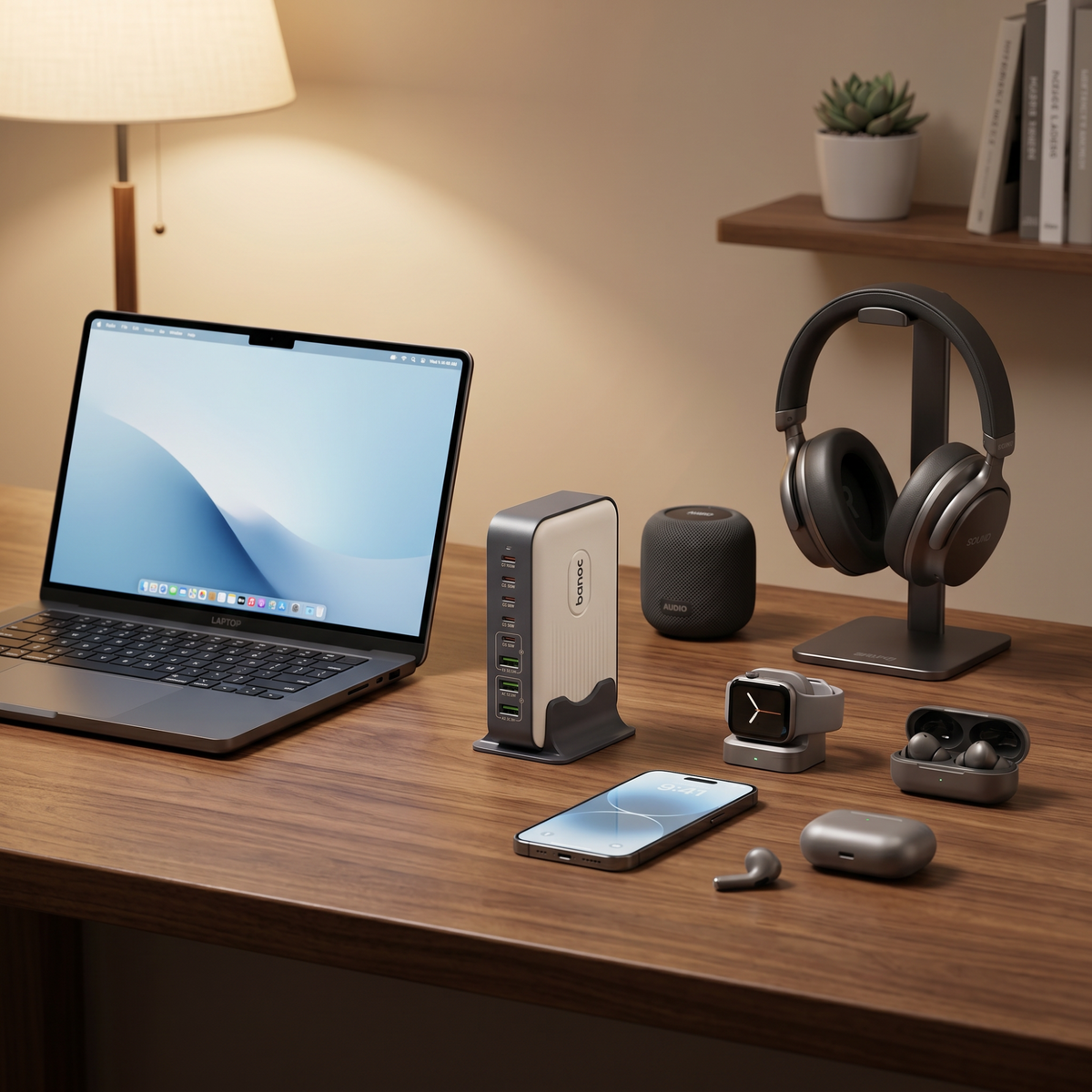 Banoc 200W 8-Port Universal Charging Station