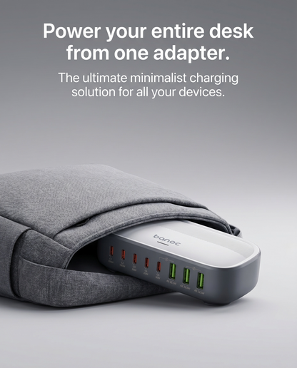 200W  8 Port PD Universal Charging Adapter
