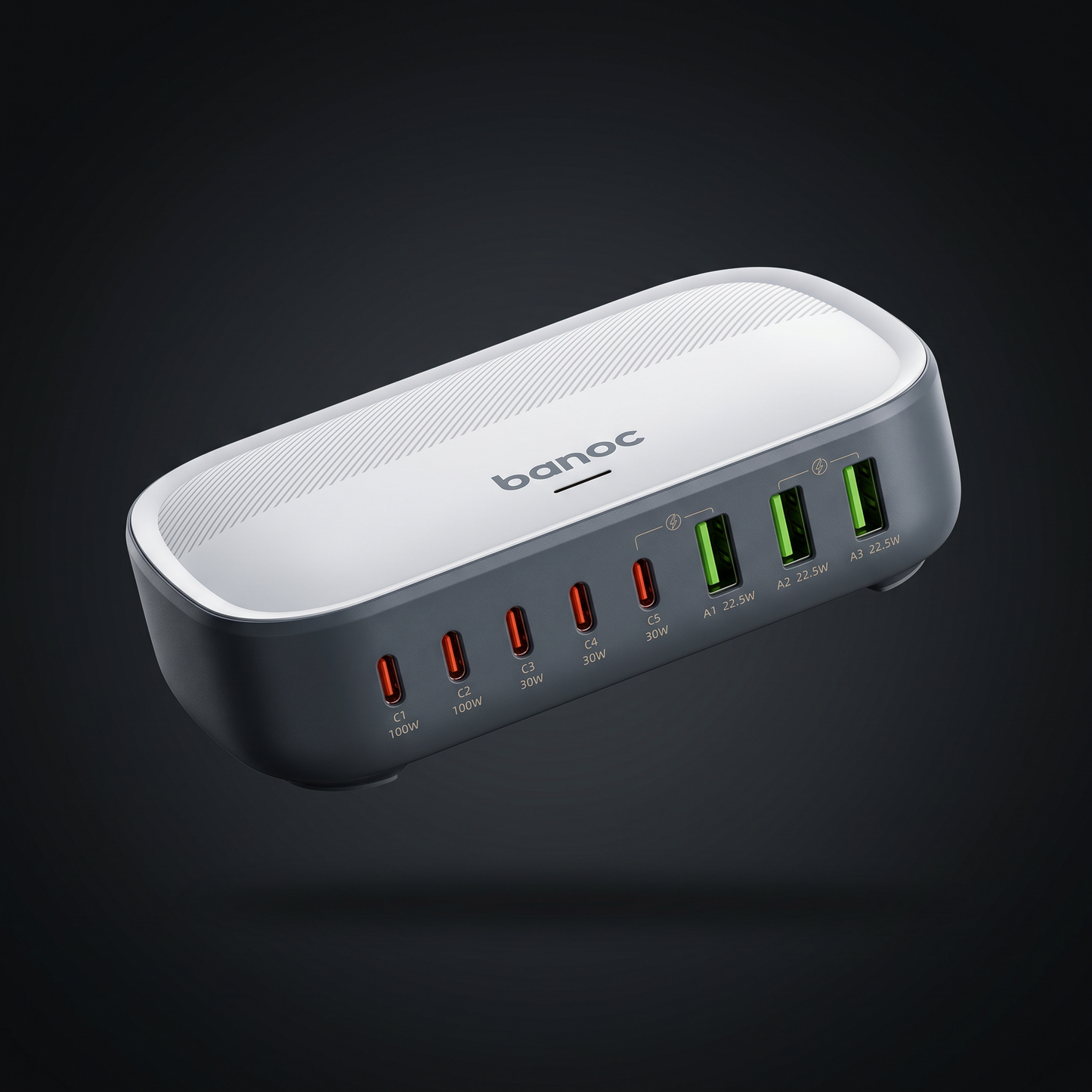 200W  8 Port PD Universal Charging Adapter