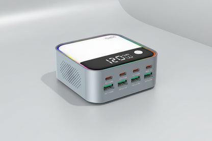 Banoc 120W  8-Port GaN Digital Charging Station